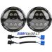 Jeep Wrangler priekiniai LED žibintai